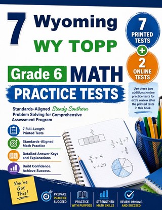 7 Wyoming WY TOPP Grade 6 Math Practice Tests
