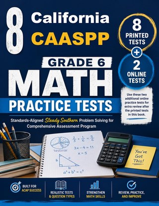 8 California CAASPP Grade 6 Math Practice Tests