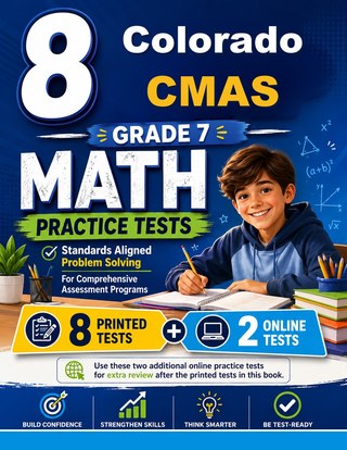8 Colorado CMAS Grade 7 Math Practice Tests