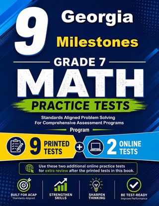 9 Georgia Milestones Grade 7 Math Practice Tests