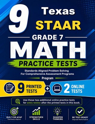 9 Texas STAAR Grade 7 Math Practice Tests