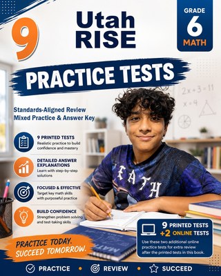 9 Utah RISE Grade 6 Math Practice Tests