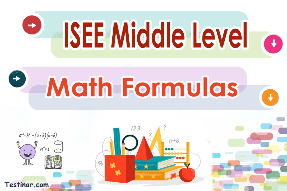 ISEE Middle Level Math Formulas