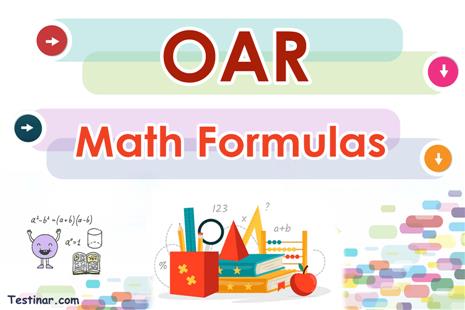 OAR Math Formulas