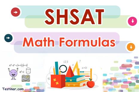 SHSAT Math Formulas