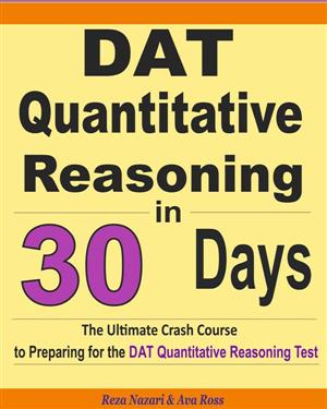 DAT Quantitative Reasoning in 30 Days