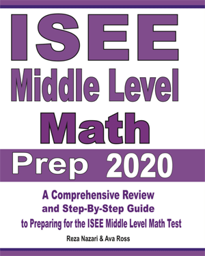 ISEE Middle Level Math Prep 2020