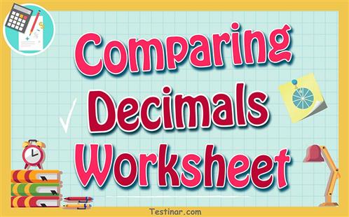 Comparing Decimals worksheets
