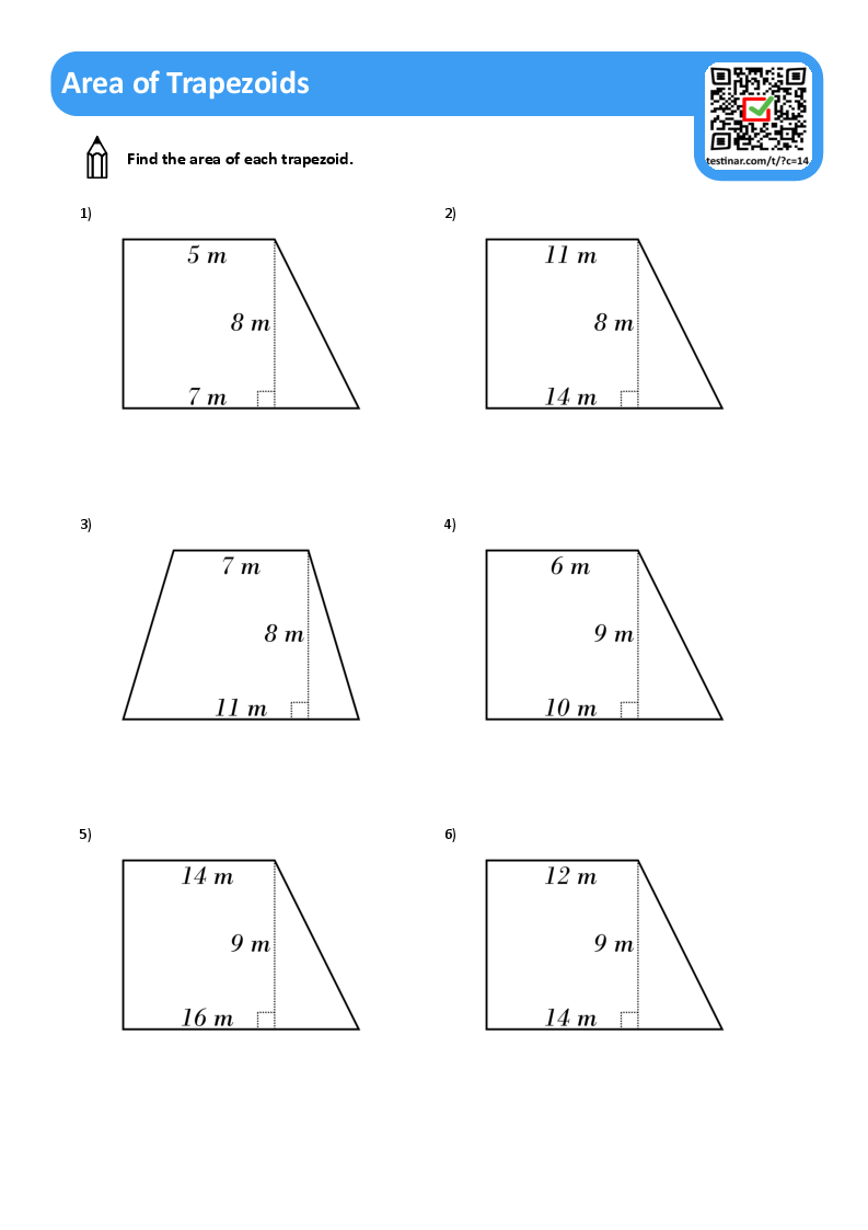 Area of Trapezoids