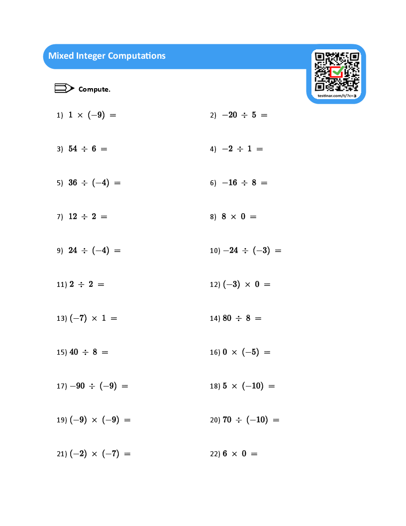 Mixed Integer Computations