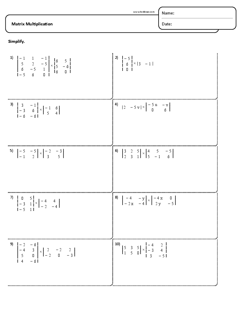 Matrix Multiplication